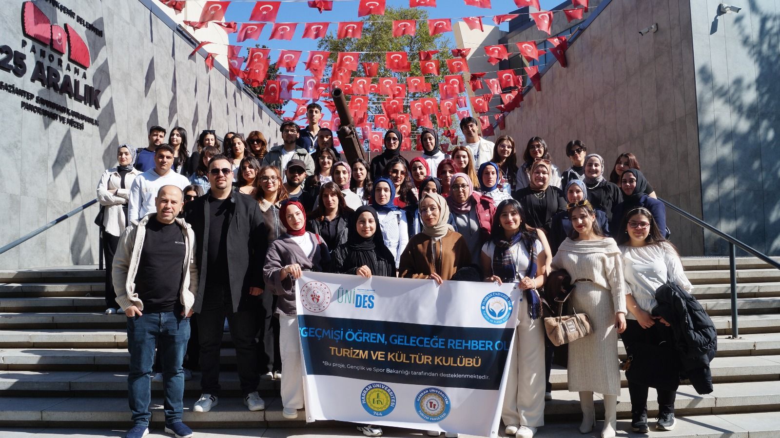 Geleceğin Turizm Rehberleri Gaziantep’i Gezdi